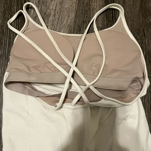 White Lululemon Tank - Picture 3 of 4